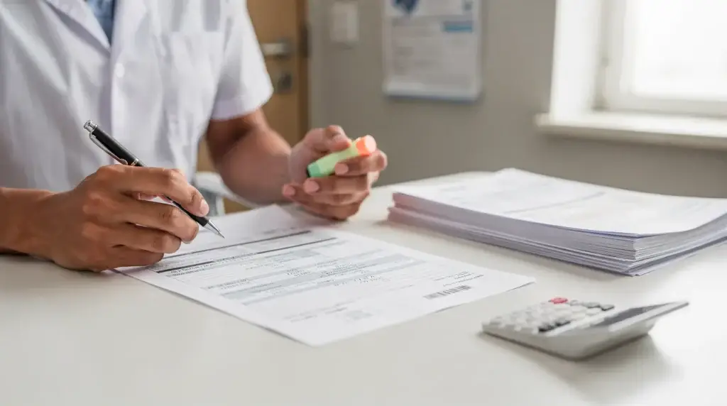 Start by matching the administered drug to its specific J-code from the HCPCS Level II
